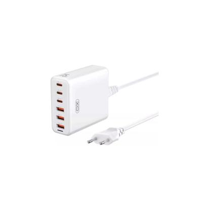 Incarcator retea cu cablaj 1.5m XO 75W ,6 USB 3USB-A / 3USB-C Cod: XO-L133 Automotive TrustedCars