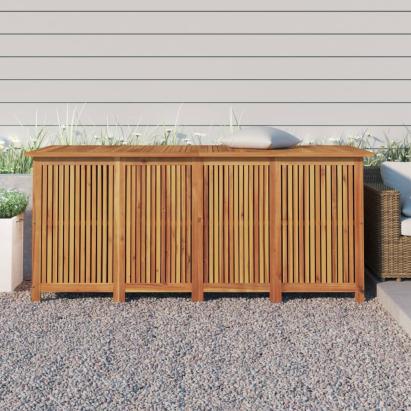 Ladă depozitare pentru grădină 175x80x75 cm lemn masiv acacia GartenMobel Dekor