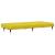 Set canapea 2 piese, galben, catifea GartenMobel Dekor