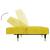Set canapea 2 piese, galben, catifea GartenMobel Dekor