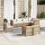 Set canapele de grădină, 8 piese, cu perne, bej, poliratan GartenMobel Dekor