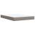Pat box spring cu saltea, gri taupe, 140x200 cm, textil GartenMobel Dekor