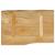 Blat masă cu margini naturale, 70x40x2,5 cm, lemn masiv mango GartenMobel Dekor