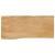 Blat masă cu margini naturale, 90x40x2,5 cm, lemn masiv mango GartenMobel Dekor