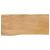 Blat masă cu margini naturale, 100x40x2,5 cm, lemn masiv mango GartenMobel Dekor