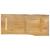 Blat masă cu margini naturale, 100x40x2,5 cm, lemn masiv mango GartenMobel Dekor