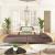 Canapea extensibilă cu 2 locuri, 2 perne, gri taupe, textil GartenMobel Dekor