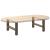 Picioare măsuță de cafea oțel natural 2 buc 60x(30-31) cm oțel GartenMobel Dekor