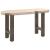 Picioare măsuță de cafea Oțel natural 2 buc 38x(42-43) cm Oțel GartenMobel Dekor