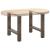 Picioare măsuță de cafea oțel natural 2 buc 50x(42-43) cm oțel GartenMobel Dekor