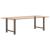 Picioare măsuță de cafea Oțel natural 2 buc 70x(72-73) cm Oțel GartenMobel Dekor