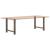 Picioare măsuță de cafea Oțel natural 2 buc 80x(72-73) cm Oțel GartenMobel Dekor