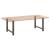 Picioare măsuță de cafea Oțel natural 2 buc 100x(72-73) cm Oțel GartenMobel Dekor