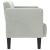 Canapea loveseat, gri deschis, 111 cm, catifea GartenMobel Dekor