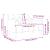 Canapea loveseat cu perne de sustinere gri deschis 110 cm GartenMobel Dekor