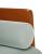 Canapea loveseat cu perne de sustinere gri deschis 110 cm GartenMobel Dekor