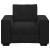 Canapea scaun negru 59 cm catifea GartenMobel Dekor