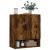 Dulap de perete, stejar fumuriu, 60x31x70 cm, lemn compozit GartenMobel Dekor