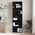 Bibliotecă Stejar negru 60x30x189 cm Lemn prelucrat GartenMobel Dekor