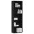 Bibliotecă Stejar negru 60x30x189 cm Lemn prelucrat GartenMobel Dekor