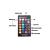 Bec T10 RGB cu telecomanda frecventa IR – T10, 6 LED SMD 5050 RGB 12V Cod: HH027 Automotive TrustedCars