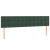 Pat box spring cu saltea, verde închis, 160x200 cm, catifea GartenMobel Dekor