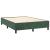 Pat box spring cu saltea, verde închis, 140x190 cm, catifea GartenMobel Dekor