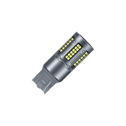 Set 2 becuri o faza T20 7440  84SMD  Canbus  12V-24V nonpolar lumina alba 1000 lumen  25w  Cod: HH011 Automotive TrustedCars