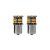 Set 2 becuri o faza T.N. BAU15S  21SMD 12V 300 lumen lumina galbena Cod: HH016 Automotive TrustedCars