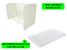 Patut Klups Karolina II Alb + Saltea Confort II 12 GreatGoods Plaything