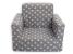 Fotoliu din burete pentru copii MyKids Stelute Gri GreatGoods Plaything