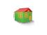 Casuta de joaca MyKids 02550/3 Green/Red - Mid GreatGoods Plaything