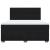 Pat box spring cu saltea, negru, 180x200 cm, catifea GartenMobel Dekor