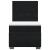 Pat box spring cu saltea, negru, 90x200 cm, catifea GartenMobel Dekor