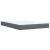 Pat box spring cu saltea, gri închis, 160x200 cm, catifea GartenMobel Dekor