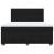 Pat box spring cu saltea, negru, 180x200 cm, catifea GartenMobel Dekor