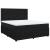 Pat box spring cu saltea, negru, 180x200 cm, catifea GartenMobel Dekor