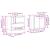 Set mobilier de baie, 2 piese, stejar sonoma, lemn prelucrat GartenMobel Dekor