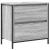 Set mobilier de baie, 2 piese, gri sonoma, lemn prelucrat GartenMobel Dekor
