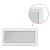 Fereastră de subsol RISOR 120x60 cm Pt&Turn DIN dreapta alb GartenMobel Dekor