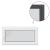 Fereastră de subsol RISOR 120x60cm Pt&Turn DIN dreapta antracit GartenMobel Dekor