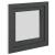 Fereastra de subsol 60x60 cm Rabatabil DIN Stânga Antracit GartenMobel Dekor