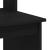 Birou cu rafturi, stejar negru, 102x45x148 cm, lemn prelucrat GartenMobel Dekor