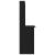 Birou cu rafturi, stejar negru, 102x45x148 cm, lemn prelucrat GartenMobel Dekor