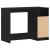 Birou cu sertare, stejar negru, 102x50x76 cm, lemn prelucrat GartenMobel Dekor