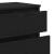 Dulap cu sertar, stejar negru, 60x36x103 cm, lemn prelucrat GartenMobel Dekor