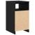 Dulap cu sertare, stejar negru, 40x50x76 cm, lemn prelucrat GartenMobel Dekor