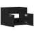Dulap chiuvetă baie, stejar negru, 60x38,5x46cm, lemn prelucrat GartenMobel Dekor