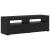 Dulap TV cu LED stejar negru 120x35x40 cm lemn prelucrat GartenMobel Dekor