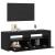 Dulap TV cu LED stejar negru 120x35x40 cm lemn prelucrat GartenMobel Dekor